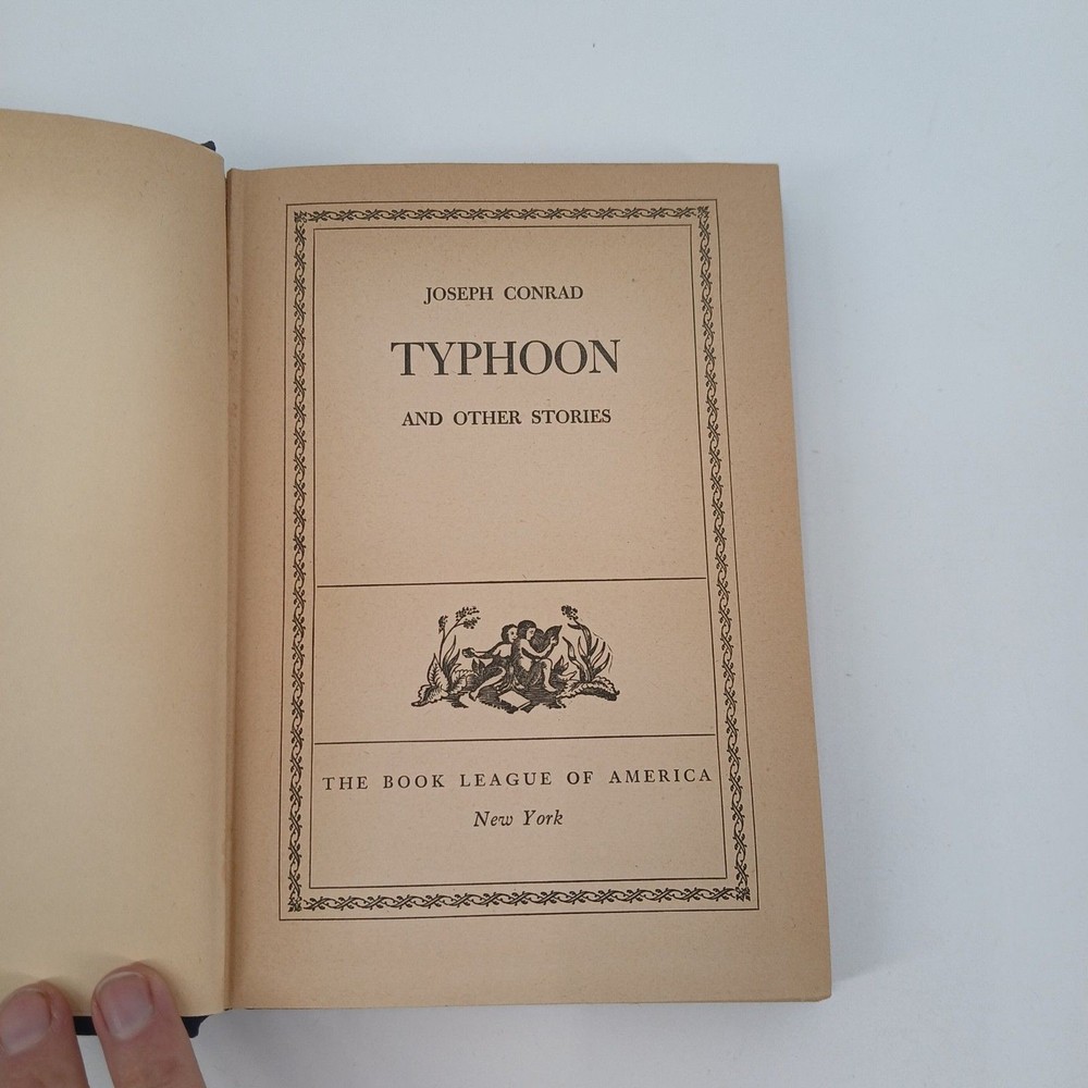 Typhoon by Joseph Conrad – 1902 First Edition – G.P. Putnam’s Sons
