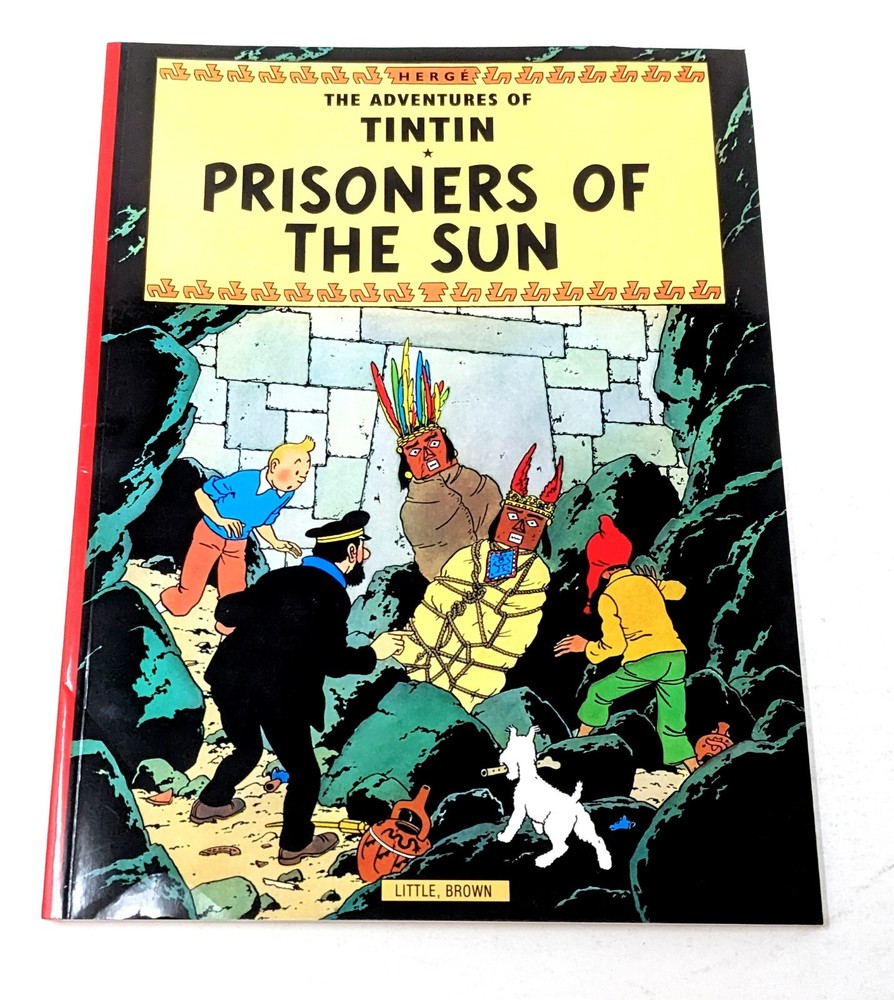 Prisoners of the Sun (The Adventures of Tintin) ~ Herge softcover