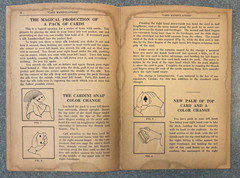 „Card Manipulations” by Jean Hugard Series 1-5, 4 Vol. Set. 1934-1936