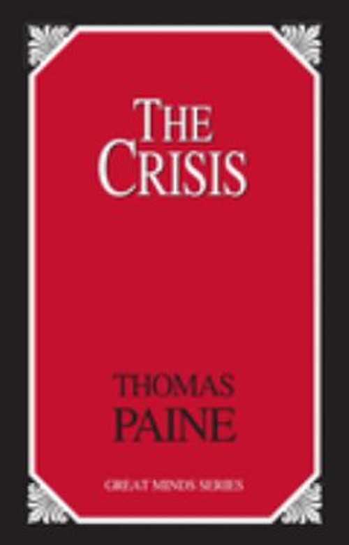 The Crisis Paperback Thomas Paine