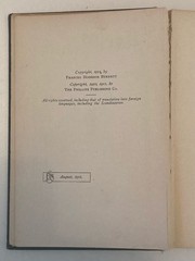 2nd Edition Secret Garden Frances Hodgson Burnett 1911 A Classic Book Vintage