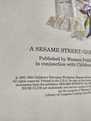 Vintage 1993 There’s No Place Like Home Book Sesame Street Book Club Golden CTW
