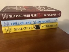 Kay Hooper – 3 Book Lot – Chill of Fear – Sleeping With Evil – Sense of Evil