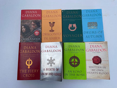 DIANA GABALDON 8 book SET in the OUTLANDER series PaperBack