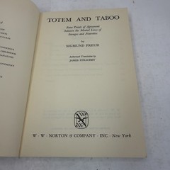 Lot of 3 Sigmund Freud PB Books (Totem & Taboo, Ego & Id, New Intro. Lectures)