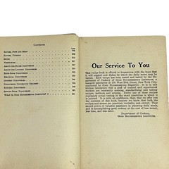 Good Housekeeping’s Menus Recipes & Household Discoveries 1920’s HC Cookbook