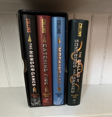 Suzanne Collins The Hunger Games 4-Book Hardcover Box Set Mockingjay + More