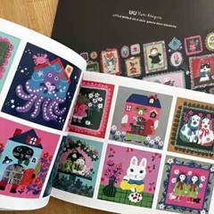 Yumi Kitagishi Art Book LITTLE WORLD 40 Pages All Color W8.2 x H5.8in JAPAN NEW