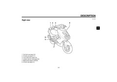 YAMAHA YQ50 YQ50L Aerox Owners Manual 2005 – STEEL WIRE BOUND – TOUGH COVERS