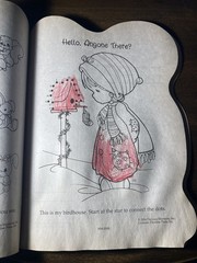 Vintage 2000’s Precious Moments Activity and Coloring Book New Old Stock Unused