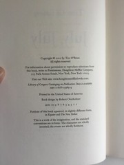 „July, July,” Tim O’Brien, Brand new 1st Edition Hardcover