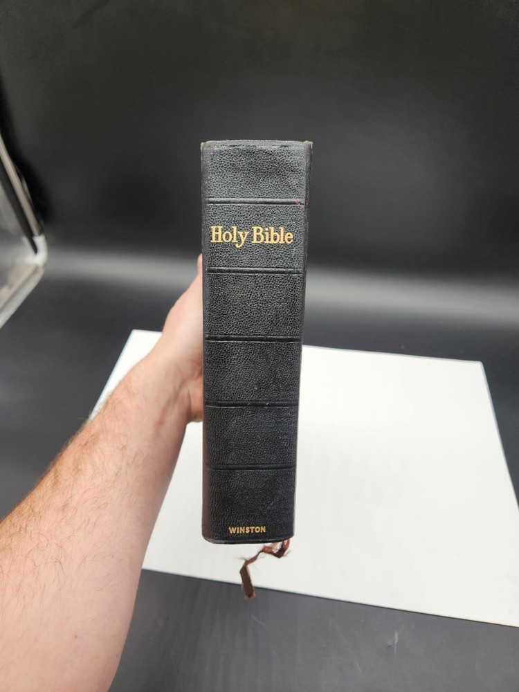Holy Bible Winston Company INTERNATIONAL SERIES Self Pronouncing Vintage KJV