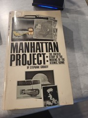 MANHATTAN PROJECT by Stephane Groueff Untold story of Atomic Bomb-1968 Bantam PB
