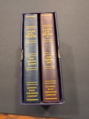 Lives of the Saints 2-Volume Set Illustrated Hardcover Catholic Book Publishing