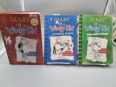 Set of #1-20 in order DIARY OF A WIMPY KID Hardcover & Paperback Book Lot Kinney