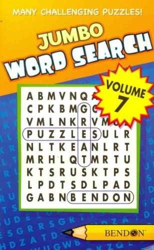 Jumbo Word Find – Paperback, by Bendon Publishing International Inc. – Very Good