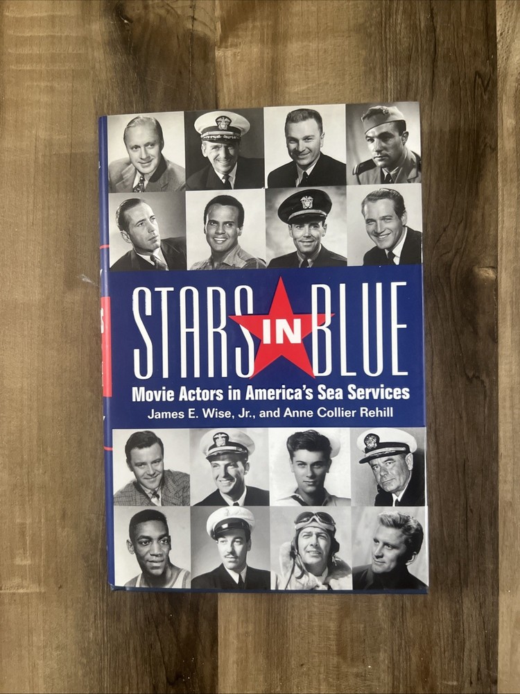 Stars in Blue: Movie Actors in America’s Sea Services – Hardcover -BRAND NEW