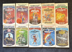 Lot of 60 Perry Rhodan Books Science Fiction Vintage Ace First Printings 1970’s