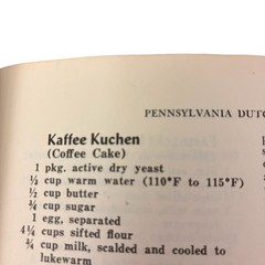 Pennsylvania Dutch Cookbook 62 Pages Schnitzel Kuchen Curing Meat Rivel Soup