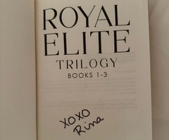 Royal Elite Trilogy Special Signed Edition By Rina Kent