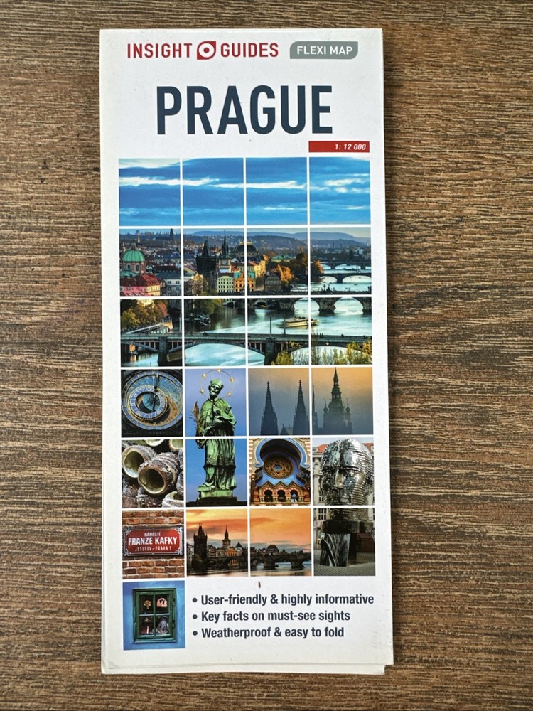 Insight Guides Flexi Map Prague by Insight Guides (2018, Map, Other)