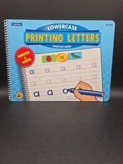 Set of 3 Lakeshore Printing Numbers ,Upper &Lower Case Letters Practice Books