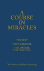 A Course in Miracles; The Text; The Workbook- 9781435102187, Assorted, hardcover
