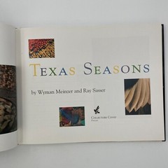 Texas Seasons by Wyman Meinzer and Ray Sasser (1999, Hardback) VGC 175 pages