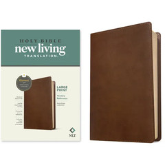 NLT Large Print Thinline Reference Bible, Filament Enabled Edition (Red Letter