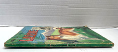 Vintage LASSIE 128-Page Coloring Book 9 Pages Colored Whitman #1134 1965