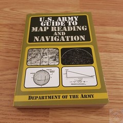 U.S. Army Guide to Map Reading Book Every Aspect Land Navigation Illustrations