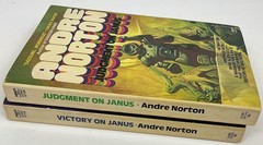 Andre Norton Janus 1&2 Judgment on Janus Victory On Janus Fawcett Crest