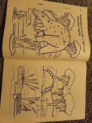Vintage 1987 Golden Dinosaurs Giant Coloring Book 92 Pages Left Uncolored VTG