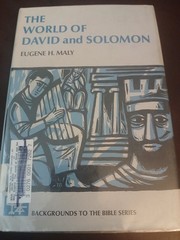 The World of David and Solomon Eugene H. Maly 1966 Prentice-Hall Bible