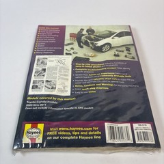 Haynes Toyota Corolla 2003 thru 2011 Service Repair Manual Paperback PB 2012