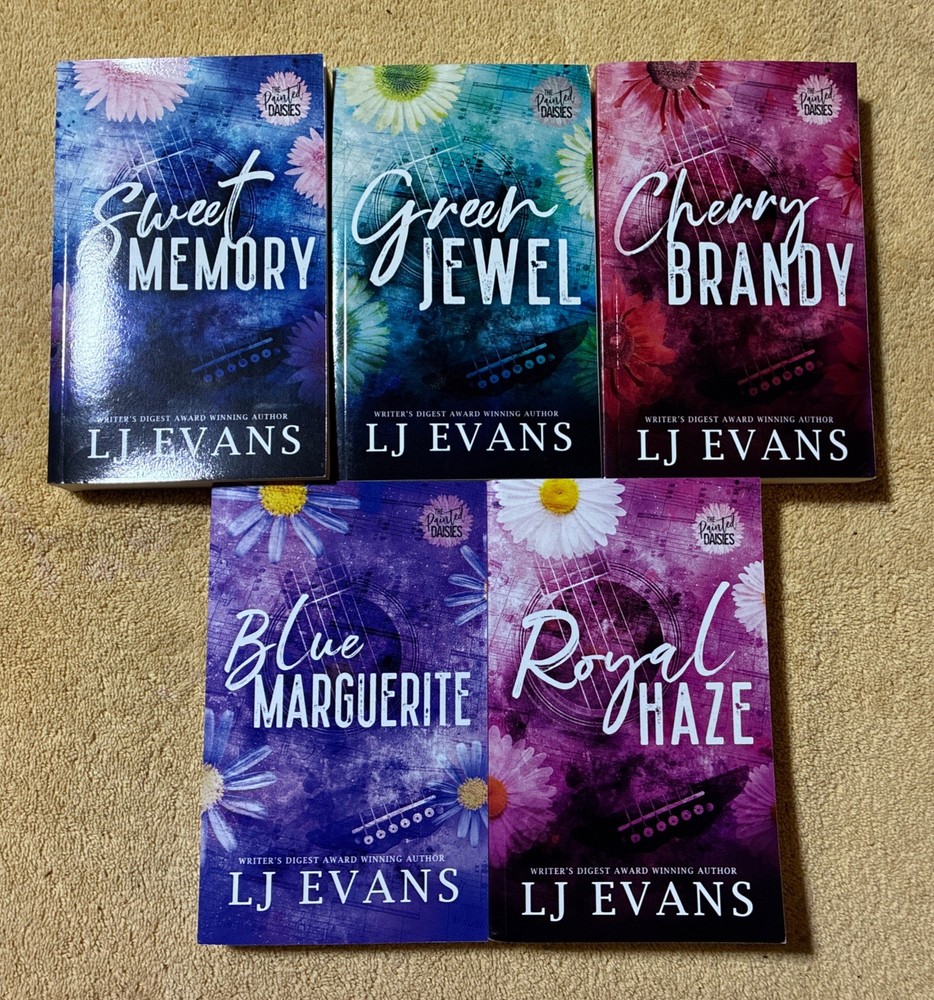 The Painted Daisies Series (1-5) By LJ Evans (5 Books) TPB