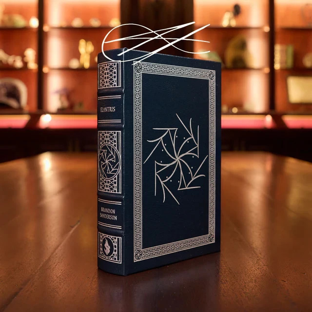 Elantris : Tenth Anniversary Dragonsteel Leather Edition by Brandon Sanderson…