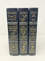Easton Press Complete Sherlock Holmes 100th Anniversary 3 Vol Set