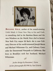 *Signed* A New World of Taste: Recipes 1-2-3 by Rozanne Gold (1996, HCDJ + Slip)