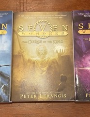 Peter Lerangis Seven Wonders Series Lot of 5 PB Juvenile Fiction Ages 9-12