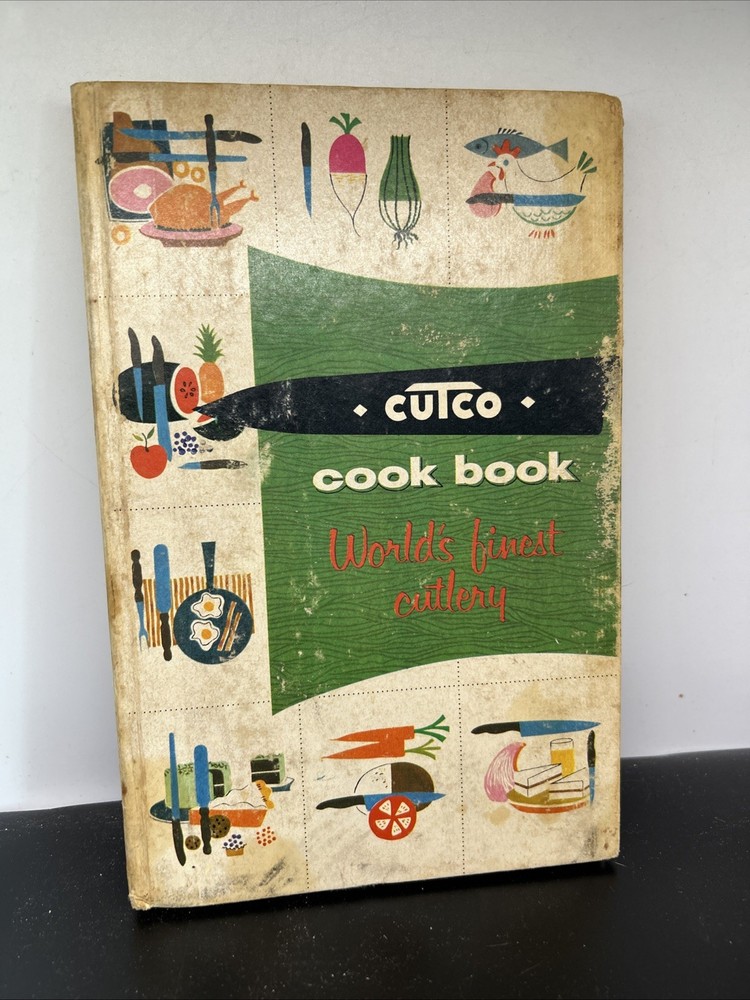 Vintage 1961 Cutco cook book Worlds FInest Cutlery Recipes Houston TX Knives