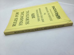 1979 Rules for Financial Survival By Julian M. Snyder