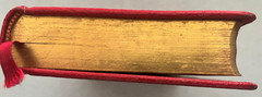 „The Life of Christ” Catholic 1954, Red Leather Binding, Gold Gilded Page Edges