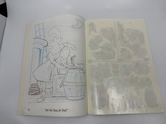 VTG Disney Peter Pan Sticker Fun Album – NEW 1989