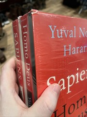 Sapiens/Homo Deus Box Set by Yuval Noah Harari (2017, Hardcover) New / Sealed