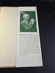 1st Between War and Peace: The Potsdam Conference Herbert Feis HC DJ 1960 WWII