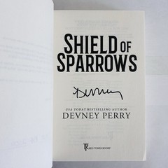 Shield of Sparrows by Devney Perry ARC Uncorrected Proof HAND SIGNED✍️