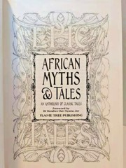 AFRICAN MYTHS & TALES EPIC TALES Gothic Fantasy Deluxe Hardcover Classic NEW