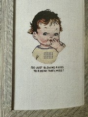 Mabel Lucie Attwell in Cross Stitch Book Chart Pattern 2005 Kids 123 Pages