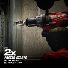 1/8 In. – 1/2 In. #1 Black Oxide Step Drill Bit (13-Steps)